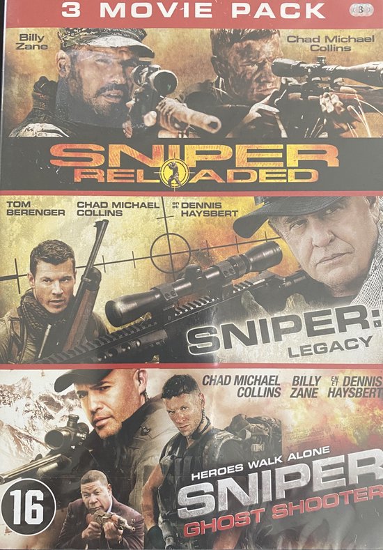 3 Movie pack Sniper reloaded - Sniper Legacy - Sniper ghost shooter