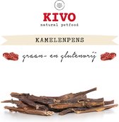 Kivo Petfood Hondensnack Kamelenpens 2 zakken x 200 gram - Graanvrij en Glutenvrij