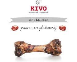Kivo Petfood Hondenbot Smulkluif 3 stuks - Graanvrij en Glutenvrij
