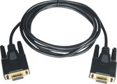 Tripp Lite P450-010 seriële kabel Zwart 3 m DB9