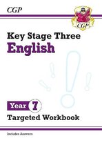 CGP KS3 Targeted Workbooks- KS3 English Year 7 Targeted Workbook (with answers)