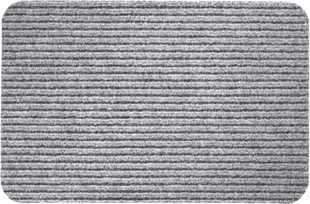 MD-Entree MD Entree - Deurmat - Ribmat - Mallin Anthra - 50 x 80 cm Grijs