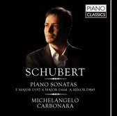 Michelangelo Carbonara - Schubert: Piano Sonatas Vol. I (CD)