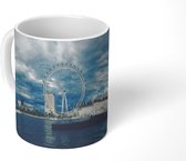 Mok - Londen - Wolken - London Eye - 350 ML - Beker