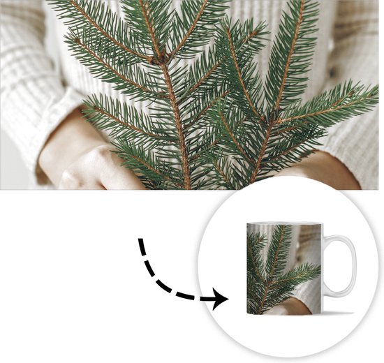 Mug - Tasse à café - Branches - Pin - Pull - Mugs - 350 ML - Tasse - Tasses à café - Tasse à thé
