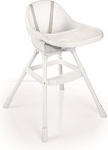 Kinderstoel - Wit - Baby stoel - Peuterstoeltje - Kinderzetel - Kinderzitje - Kinderbank - Kinderstoeltje voor kind - Kinderstoeltje - Baby eetstoel -Babystoel voor aan tafel - Babystoel eetk