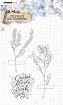 Studio Light Clear Stamp - Celebrate new beginnings - nr.515