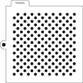 The Crafter's Workshop Stencil - Koekjes - swiss dot