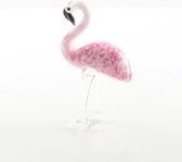 AL - Flamingo - Miniatuur Glas - 9.9 cm Hoogte