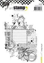 Carabelle Cling Stamp A6 Collage Figuur 36 - 105 x 148 mm