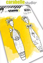 Carabelle Studio Cling stamp - A6 lolly dolly by Kate Crane