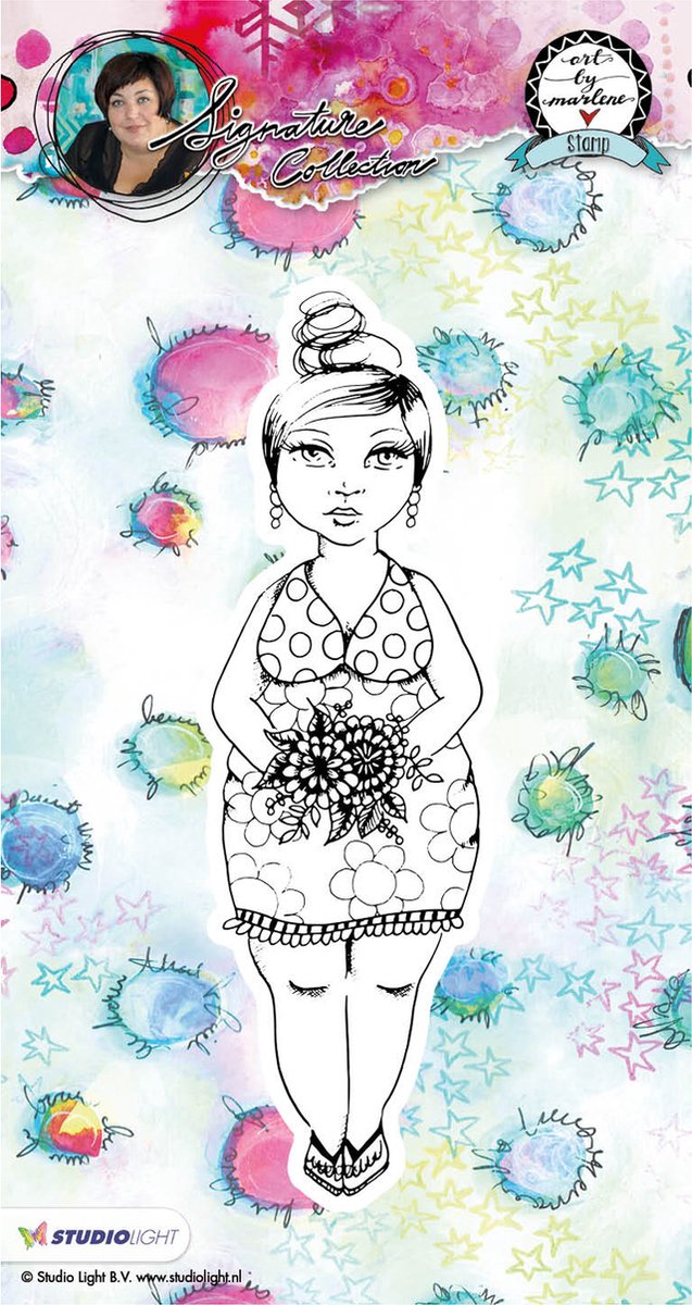 Studio Light cling stamp Art By Marlene nr.02