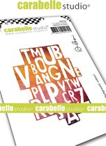 Carabelle Studio Cling stamp - A7 lettres
