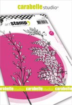 Carabelle Studio Cling stamp - A6 mimosa and wiSteria