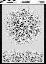 Hobbysjabloon - Carabelle template A4 constellation - 1 stuk