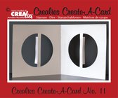 Crealies Create A Card snijmal - nr.11