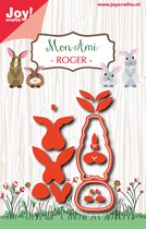 Joy!Crafts Snijstencil - Mon Ami Roger konijn