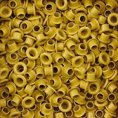 Oogjes Ringetjes - Eyelets - geel - 1000 stuks