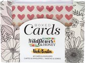 Vicky Boutin -Wildflower & Honey boxed cards 40 pieces