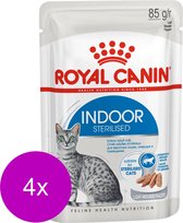 Royal Canin Indoor In Gravy - Nourriture pour chat - 4 x 12 x 85 g
