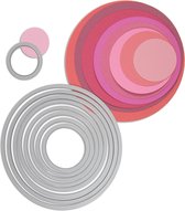 Sizzix Framelits Die Set Circles, 8 stuks