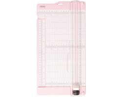 Vaessen Creative Papiersnijder - Rilfunctie - 15x30,5cm - Roze