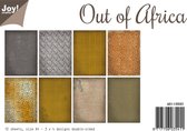 Joy!Crafts Papierset - A4 - 3x4 tweezijdige designs - Out of africa