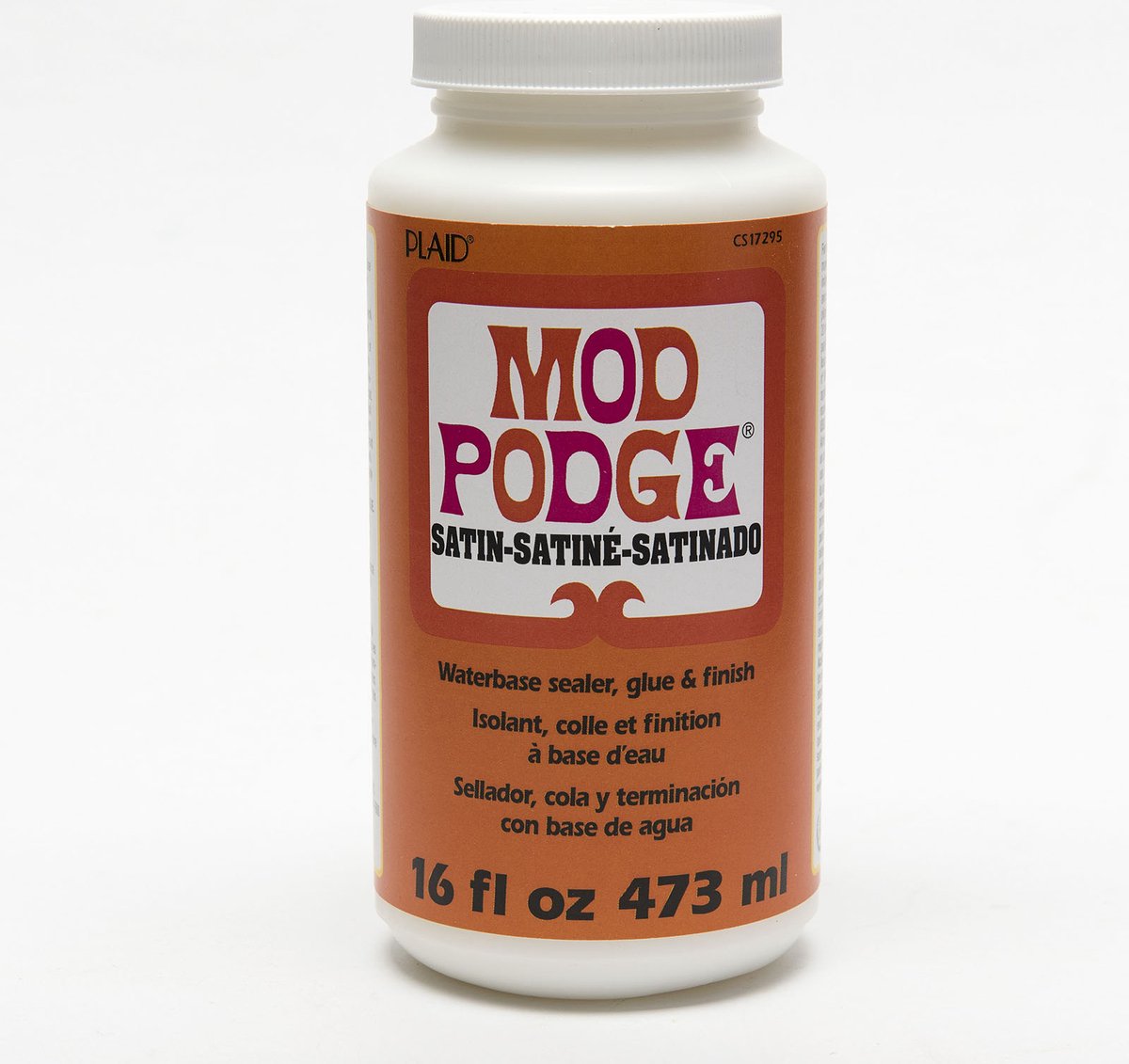 Mod Podge Satin - Lijm vernis en sealer in één - Zijdeglans - 473 ml