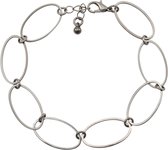 Tim Holtz Assemblage chain - 20.3cm - silver thin oval links