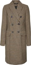 Vero Moda VMELSIEMAY CHECK WOOL COAT  GA Dames Emperador - Maat M