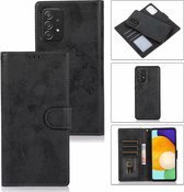 Bookcase Samsung Galaxy A50 | Hoogwaardig Pu Leren Telefoonhoesje | Lederen Wallet Case | Zwart
