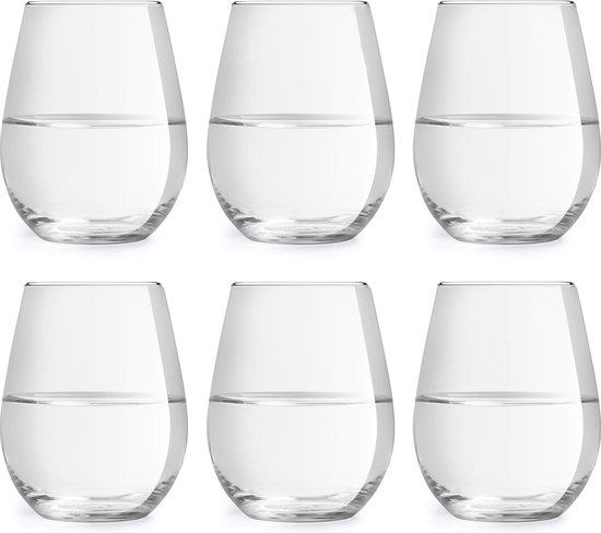 Libbey Drinkglas Prazer - 350 ml / 35 cl - Set van 6 - Klassiek