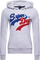 Superdry VL Source Trui - Vrouwen - grijs - rood - blauw