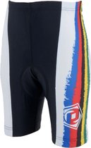 Onda Champion Vasco da Gama Fietsbroek - Maat 116  - Unisex - zwart - wit - blauw - rood - geel - groen