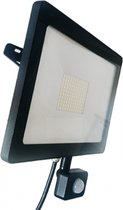 Aigostar LED Schijnwerper - Met bewegingssensor - 20W - IP65 - Zwart