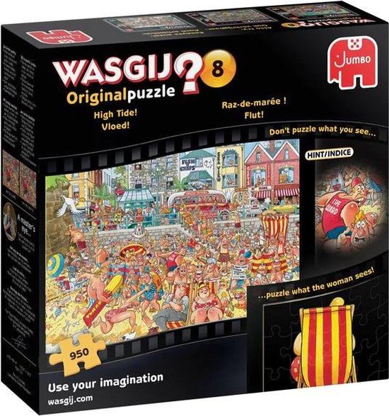 Wasgij Original 8 Vloed! Puzzel - 950 stukjes