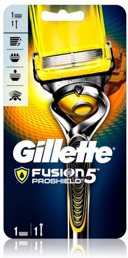 Gillette Fusion5 Proshield Scheersysteem + 1 Scheermesje Mannen