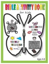 Bible Activity Book for kids ages 4-8