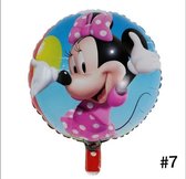 Disney Mickey of Minnie Mouse Folieballon dubbelzijdig/Verjaardag/Feest/Folieballon(7)