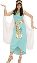 Widmann - Egypte Kostuum - Egyptische Koningin Ank Kamon Kostuum - Blauw - Medium - Carnavalskleding - Verkleedkleding