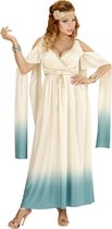 Widmann - Griekse & Romeinse Oudheid Kostuum - Mythische Koningin Van Atlantis - Vrouw - blauw,wit / beige - XL - Carnavalskleding - Verkleedkleding
