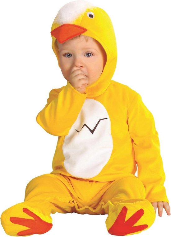 verontreiniging verband Ochtend Kuiken kostuum voor baby's - Verkleedkleding - Maat 86/92 | bol.com