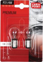 Carpoint Premium Autolampen P21/4W 2 Stuks