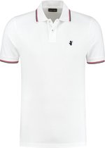 Save The Duck Poloshirt - Mannen - wit/navy/rood