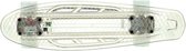 verlicht skateboard incl. accu 55 cm transparant