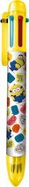 kleurenpen Minions 6 kleuren 16 cm