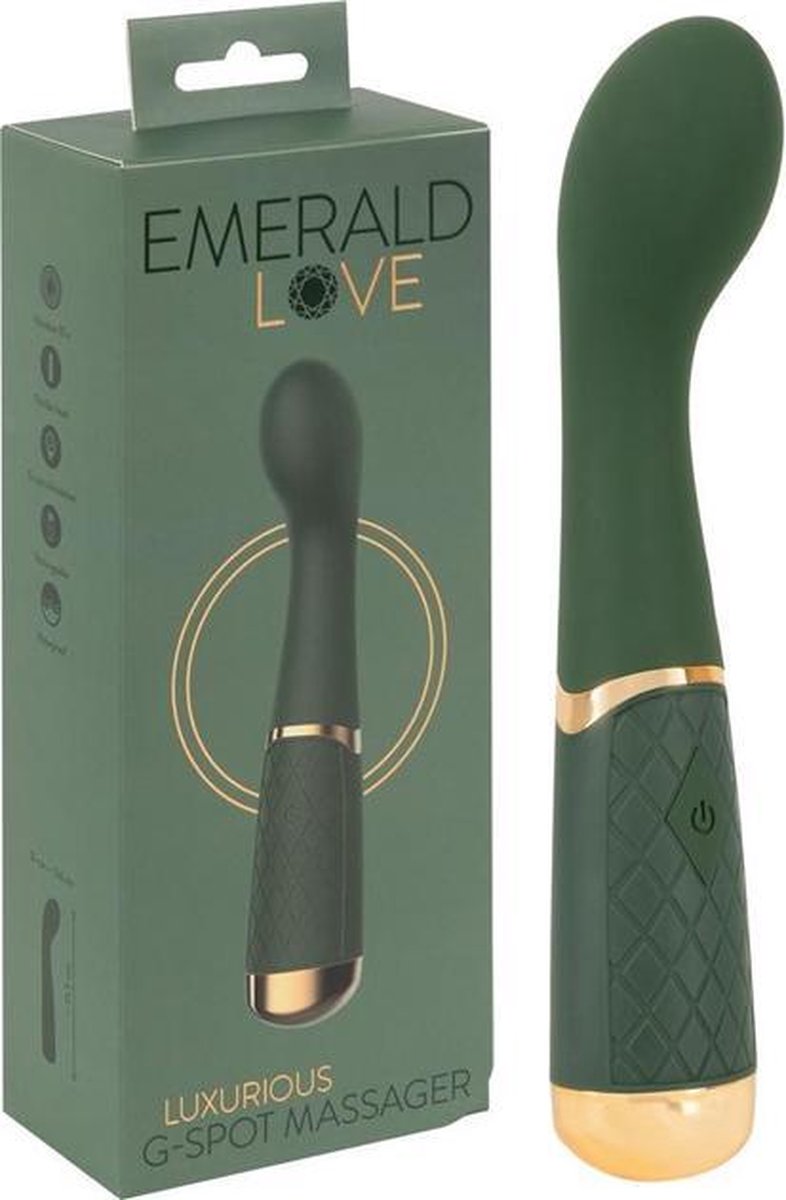 Emerald Love Luxe G-Spot Vibe Vibrator Groen