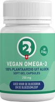 Vegan Omega 3 - Soft Capsules - 100% Natuurlijk - Ontwikkeld door DSM