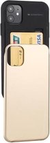 Telefoonhoesje geschikt voor Apple iPhone 13 Mini - Mercury Sky Slide Bumper Case - Goud