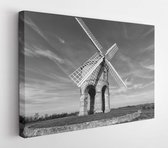 Canvas schilderij - Chesterton Windmill in Warwickshire, England, photographed in monochrome  -     1409944970 - 50*40 Horizontal